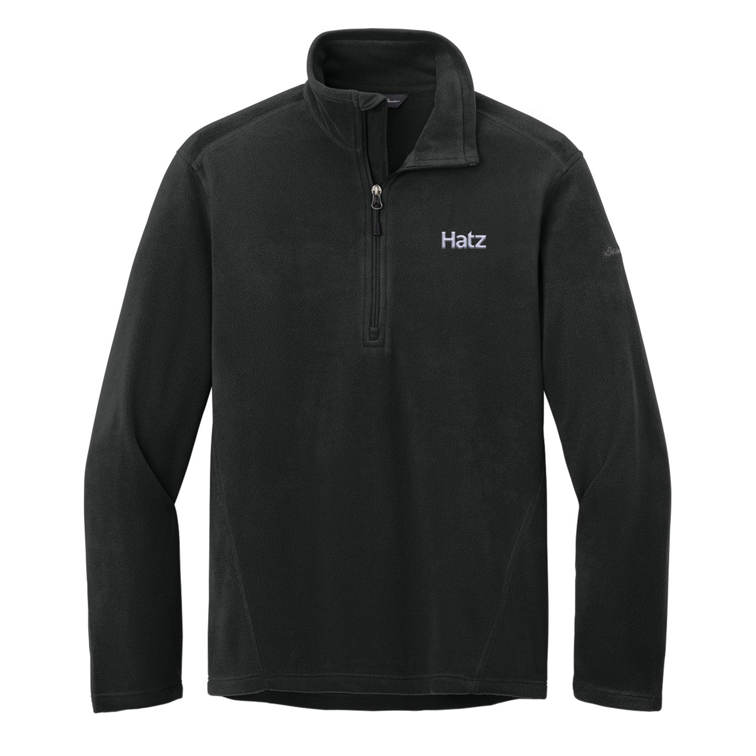 Wearables - Eddie Bauer 1/2-Zip Microfleece Jacket - Black - Mens COPY