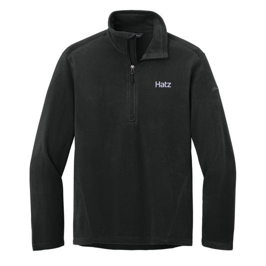 Wearables - Eddie Bauer 1/2-Zip Microfleece Jacket - Black - Mens COPY